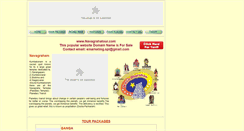 Desktop Screenshot of navagrahatour.com